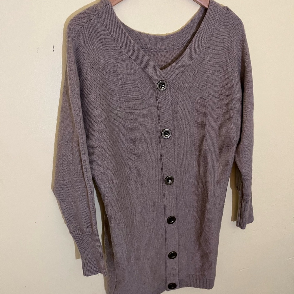 Ruby Moon Tan Button-Up Cardigan Size XS